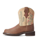 Load image into Gallery viewer, Ariat Women Fatbaby Heritage Desert Western Boot | Brown Barley Sand
