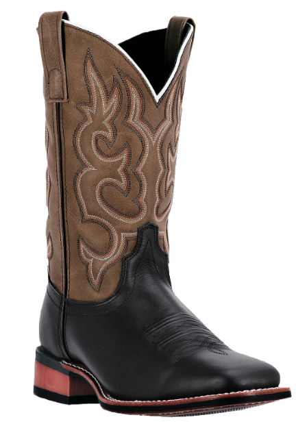 Laredo Lodi Mens Cowboy Boot | Black & Brown