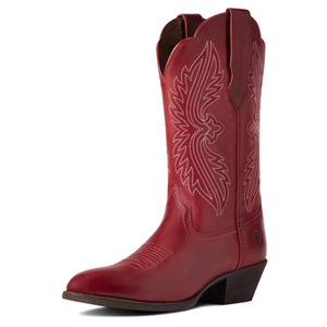 Women's Ariat Heritage R Toe Stretchfit | Rosy Red