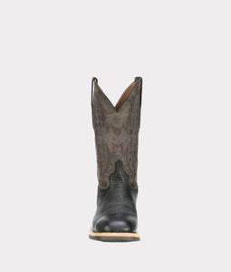 Lucchese Black Cowhide Rudy Boot