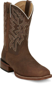 Men's Justin JackPot Brown Cowhide / Brown Cowhide