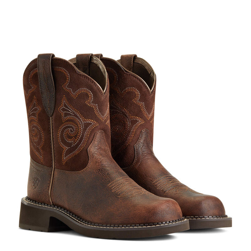Women's Ariat Fatbaby Heritage Tess | Forest Brown/ Jamocha