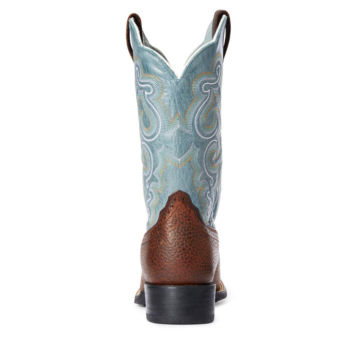 Ariat Women Quickdraw Western Boot | Brown Oily Rowdy