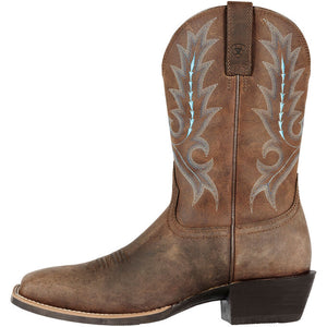 Ariat Men Sport Outfitter Western Boot | Distressed Brown