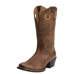 Load image into Gallery viewer, Ariat Men Sport Square Toe Western Boot | Fiddle Brown
