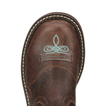 Load image into Gallery viewer, Ariat Women Fatbaby Heritage Dapper | Royal Chocolate/ Fudge
