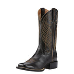 Load image into Gallery viewer, Ariat Women Round Up Wide Square Toe | Black
