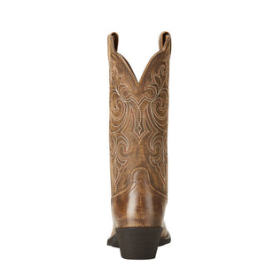 Ariat Women Round Up Square Toe Western Boot | Vintage Bomber