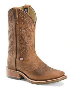 Double H Jase Western Men's Boots | Brown