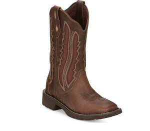 JUSTIN WOMEN'S | PAISLEY SPICE BROWN BOOT