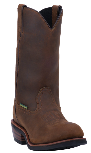Albuqerque waterproof boot steel toe | Distressed Brown