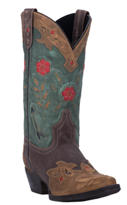 Miss Kate Women's Cowboy Boot | Brown & Red