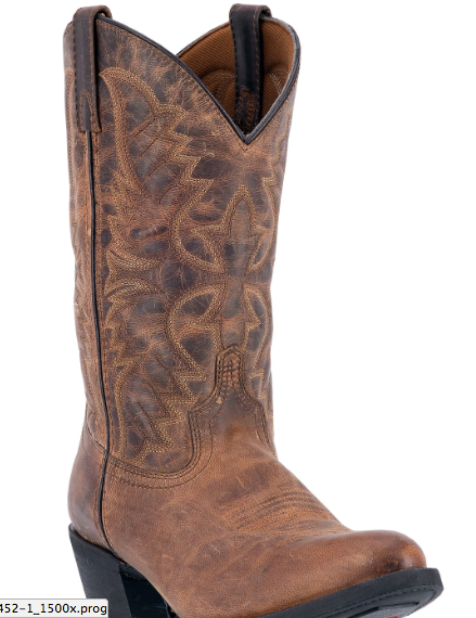 Birchwood Men's Cowboy Boot | Distressed brown