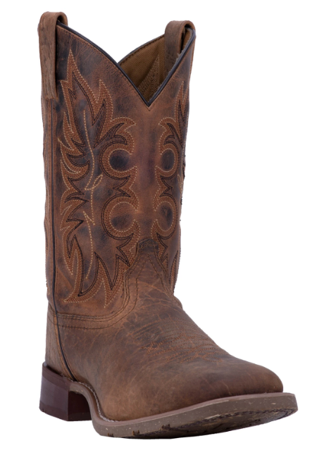 Laredo Durant Mens Cowboy Boot | Distressed Brown