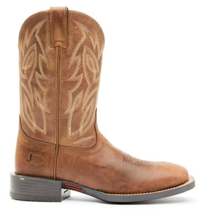 Justin Men's Canter Western Boots | Dusky Brown
