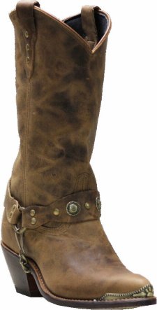 SAGE WOMEN'S FASHION WESTERN BOOT| DISTRESSED BRWON